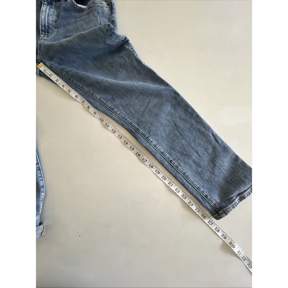 J. Crew Slim Boyfriend Mid-Rise Straight Jeans Medium Wash Denim Size 27 Stretch - Picture 9 of 12